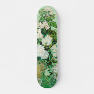 Vaas met roze rozen, Vincent Van Gogh Skateboard
