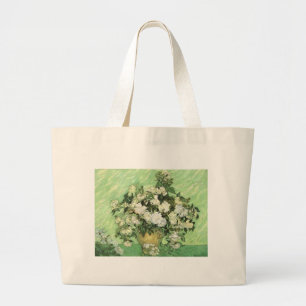 Vaas met Rozen - Van Gogh Grote Tote Bag