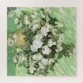 Vaas met Rozen - Van Gogh schilderende kunst  Legpuzzel (Horizontaal)