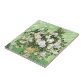 Vaas met Rozen - Van Gogh Tegeltje (Zijkant)