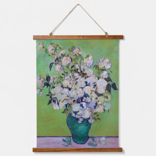 Vaas met Rozen, Vincent van Gogh Hangend Wandkleed