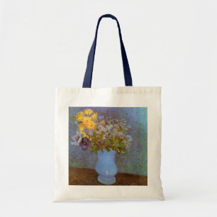 Vaas met seringen en madeliefjes door Vincent van Tote Bag
