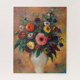 Vaas van bloemen, 1928 door Odilon Redon Legpuzzel