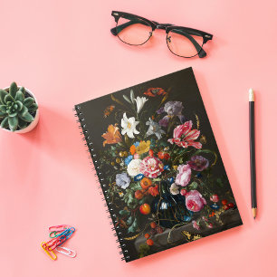 Vaas van bloemen Jan Davidsz de Heem Notitieboek