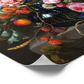 Vaas van bloemen | Jan Davidsz de Heem Poster (Hoek)