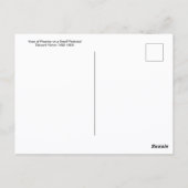 Vaas van Peonies Édouard Manet Briefkaart (Achterkant)