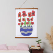 Vaas van Poster voor moderne fotokunst Hangend Wandkleed (Slaapkamer)