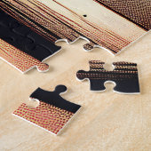  vaas van rode papavers legpuzzel (Zijkant)