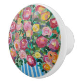 Vaas van rozen Ceramic Pull Keramische Knop (Rechts)