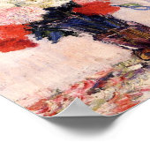 Vaas van volken door Claude Monet Poster (Hoek)