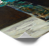 Vaas van witte lila's en Rozen | Édouard Manet Poster (Hoek)