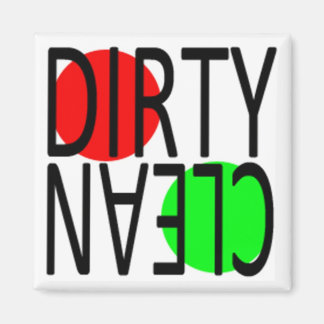 VAATWASMACHINE MAGNEET: CIRKELS MAGNEET