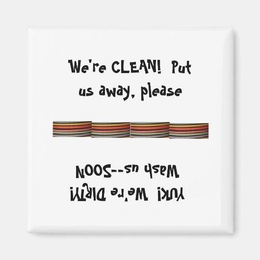 vaatwasmachinemagneet magneet (Voorkant)