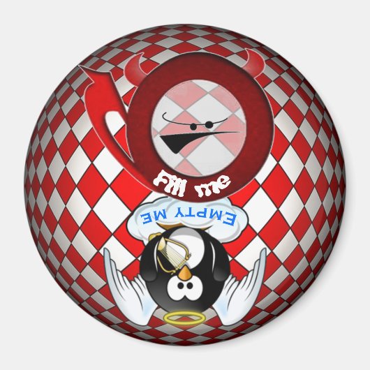 Vaatwasser Magneet de duivel liet me het doen (Voorkant)