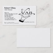 VAB - Verkoopmanager Visitekaartje (Voorkant / Achterkant)