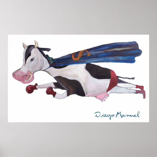 Vaca voladora poster (Voorkant)