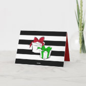 Vacance | Carte de voeux de Noël (Dos)
