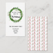 Vacance | Déplacement de cartes d'insertion de Fai (Devant / Derrière)