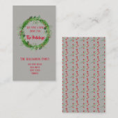 Vacance | Déplacement de cartes d'insertion de Fai (Devant / Derrière)