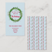 Vacance | Déplacement de cartes d'insertion de Fai (Devant / Derrière)