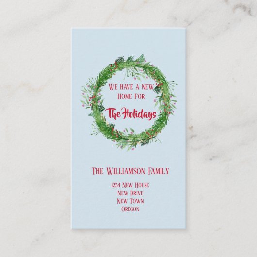 Vacance | Déplacement de cartes d'insertion de Fai (Devant)