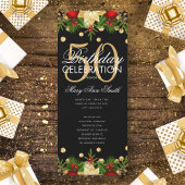 Vacances 50e Anniversaire Programme de fête Gold a