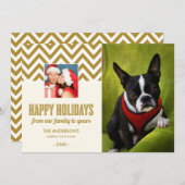 VACANCES À CHEVRON | CARTE PHOTO VACANCES (Devant / Derrière)