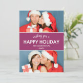 VACANCES À CHEVRON | CARTE PHOTO VACANCES (Debout devant)