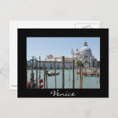 Vacances à Venise paysage carte postale en texte n (Devant / Derrière)