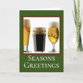 Vacances Ale Glaces personnalisées Carte de Noël (Devant)