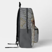 Vacances, allons-y ! Sac à dos imprimé (Gauche)