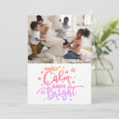 Vacances amusantes Rarement Calme 5 Photo Carte de (Debout devant)