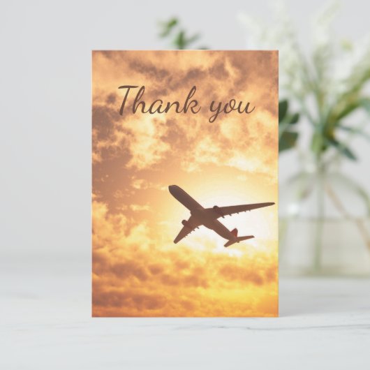 Vacances avion Merci volant (Debout devant)