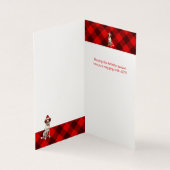 Vacances Bretagne Espagnol Chien Rouge Plaid Noël (Inside)