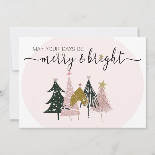 Vacances| Carte de remerciements| Petite entrepris (Devant)