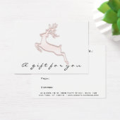 Vacances Certificat Cadeau Maquillage Cheveux Clou (Bureau)