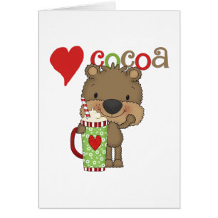 Vacances d'amour de cacao d'ours