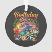 Vacances d'anniversaire en croisière (dos)