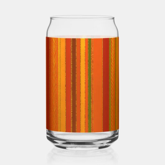 Vacances d'automne rayures brillantes (Recto)