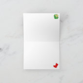 Vacances de chat de Kitty de perle ! Carte (Intérieur)