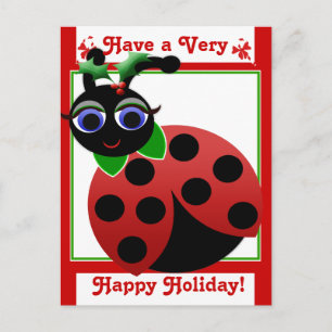 Vacances de coccinelle de Madeleine Toon ! Carte