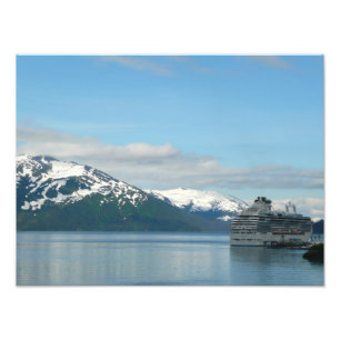 Vacances de croisière en Alaska Photographie de vo