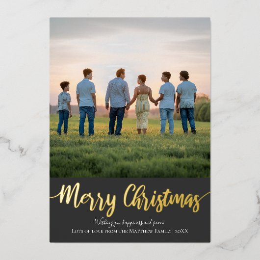 Vacances de Noël Gold (Recto)