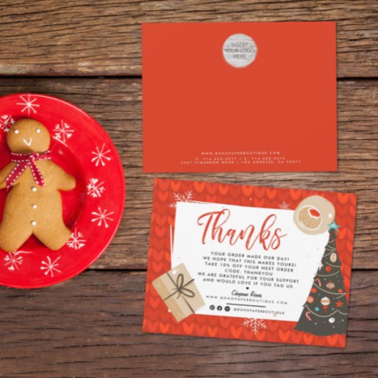 Vacances de Noël | Merci à nos clients commerciaux