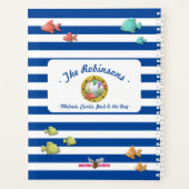 Vacances de plage Mermaid Nautique Bleu Marine (Dos)