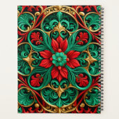 Vacances Décoratives Rouge Vert (Dos)