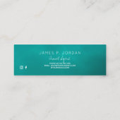 Vacances d'été agent de voyage cartes de visite (Dos)