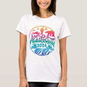 vacances d'été femmes T-shirts Alaska croisière na