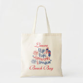 Vacances d'été Flip Flop Beach Sacs (Devant)