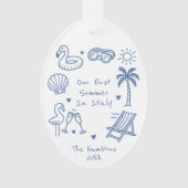 Vacances d'été personnalisées à la main (devant)